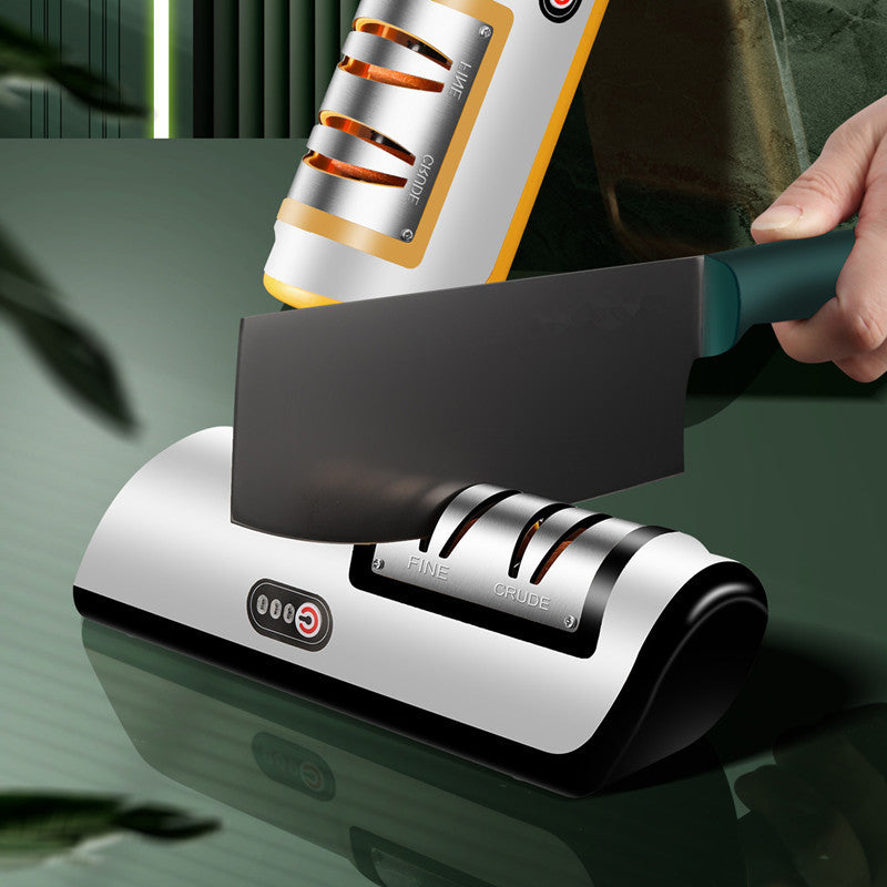 Rechargeable Automatic Knife/Scissors Sharpener.